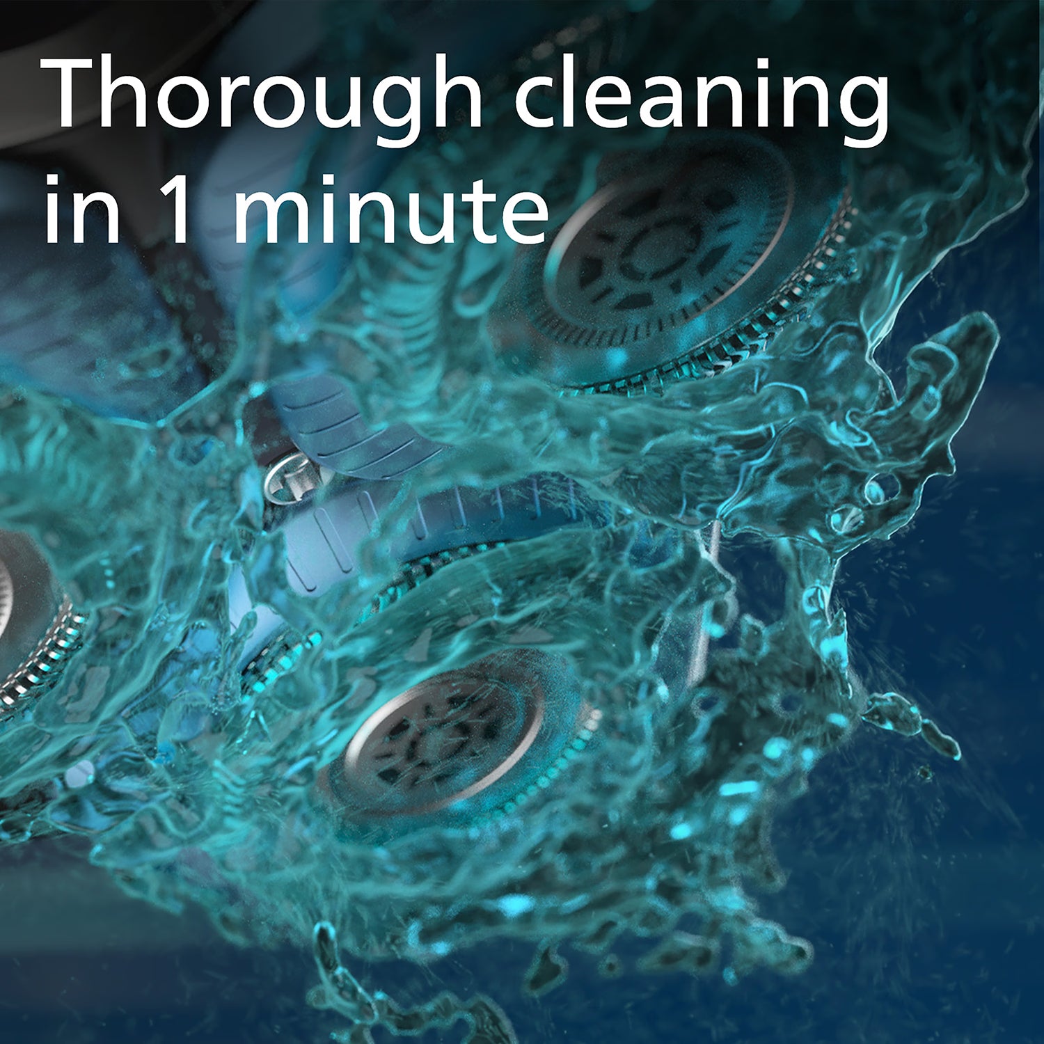 Philips Quick Cleaning Pod for shavers, imported from the UK