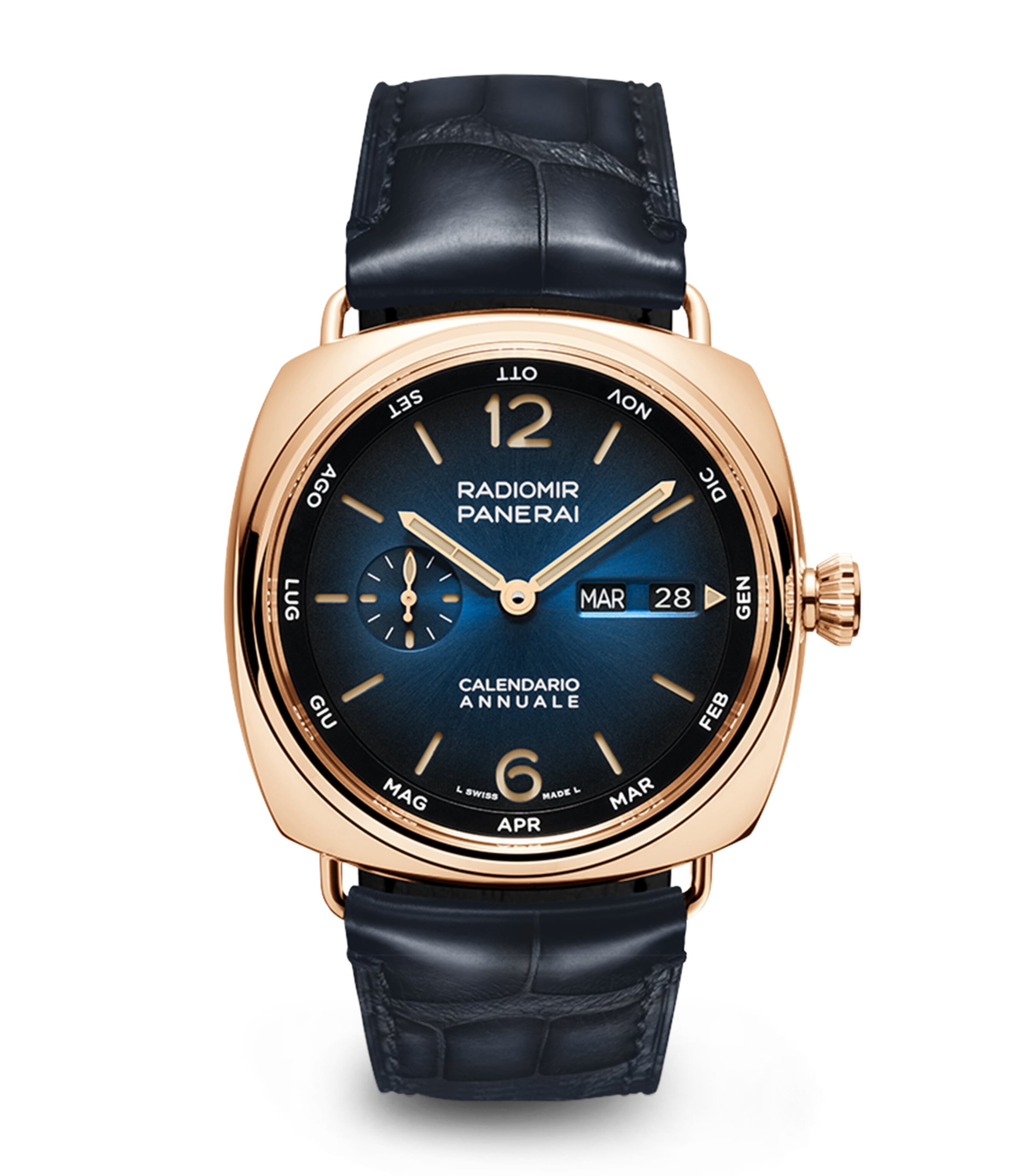Panerai Radiomir Annual Calendar rose gold watch 45mm (British brand)