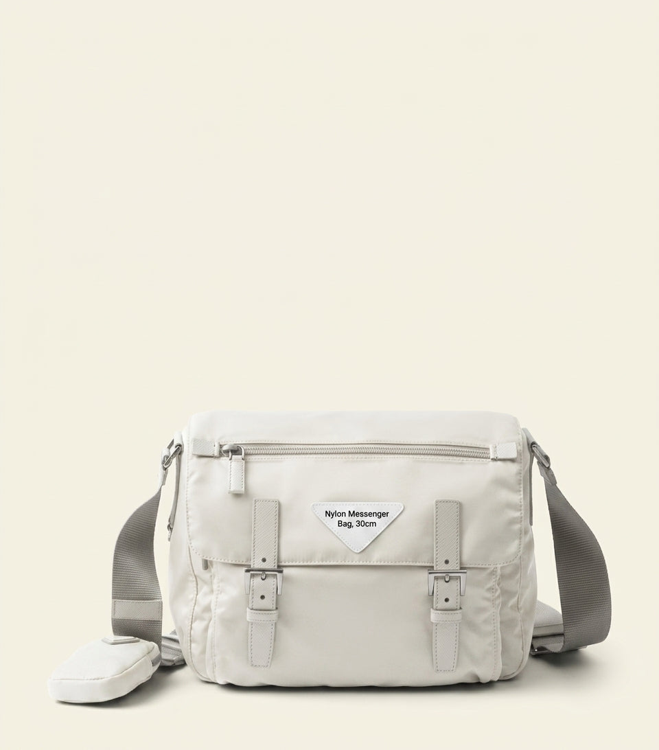 Prada Re-Nylon cross-body bag Saffiano leather, UK version