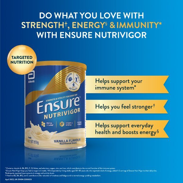 Ensure Shake Vanilla Flavour 850G GOODS Superdrug   