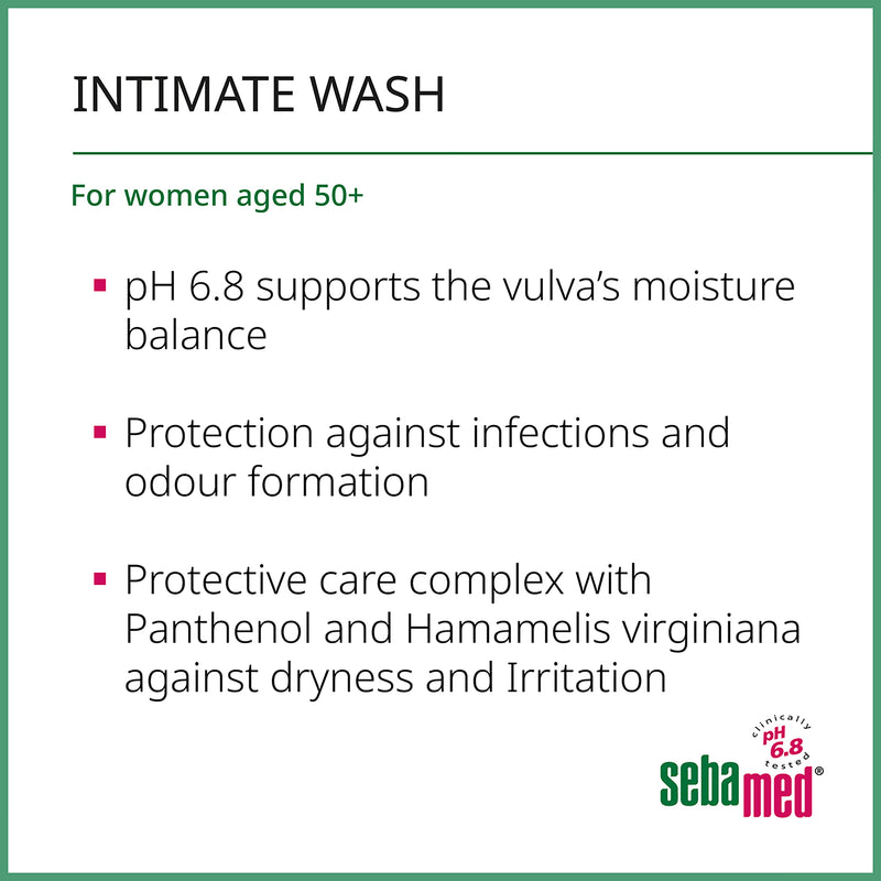 Sebamed feminine wash pH6.8 200ml - British product