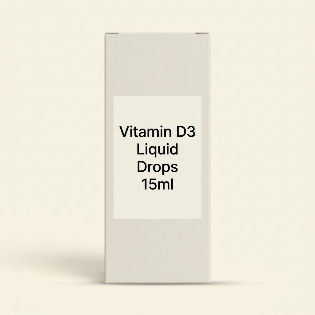 Holland & Barrett Baby Vitamin D Drops unflavoured 15ml (British brand)
