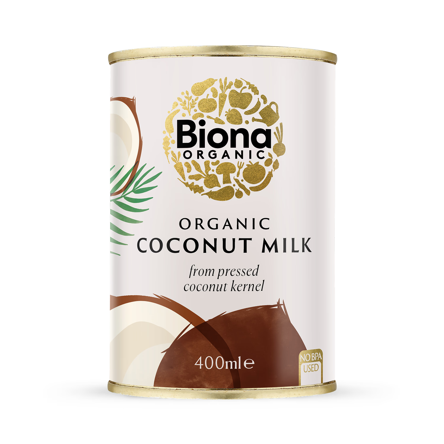 Lait de coco bio Biona 400 ml