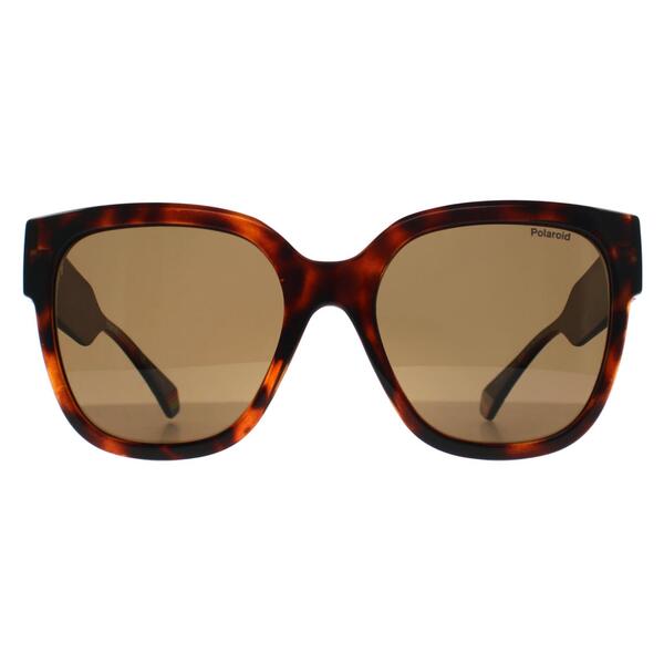 Polaroid PLD 6167/S brown polarized sunglasses, UK version