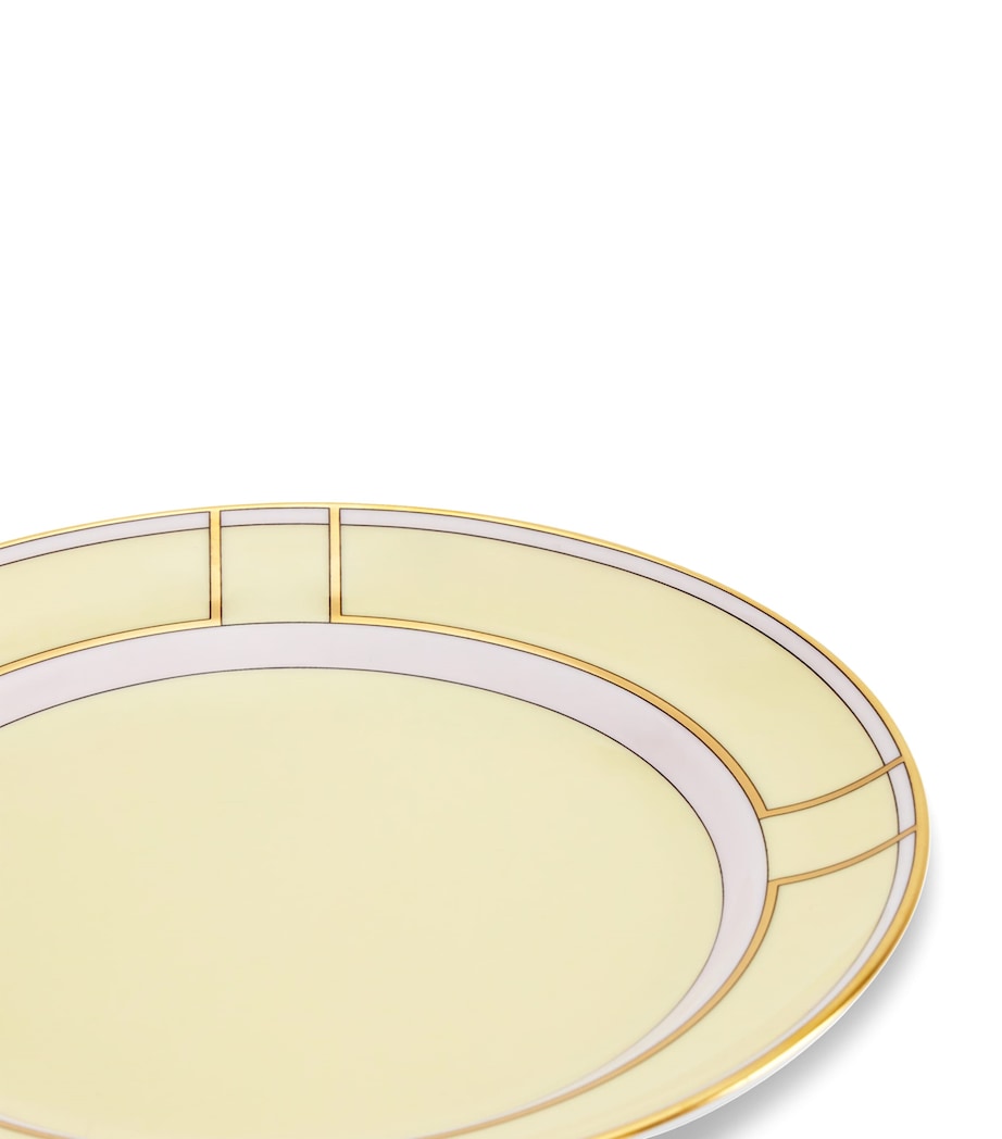 GINORI 1735 Giallo dessert plate 20cm - British product