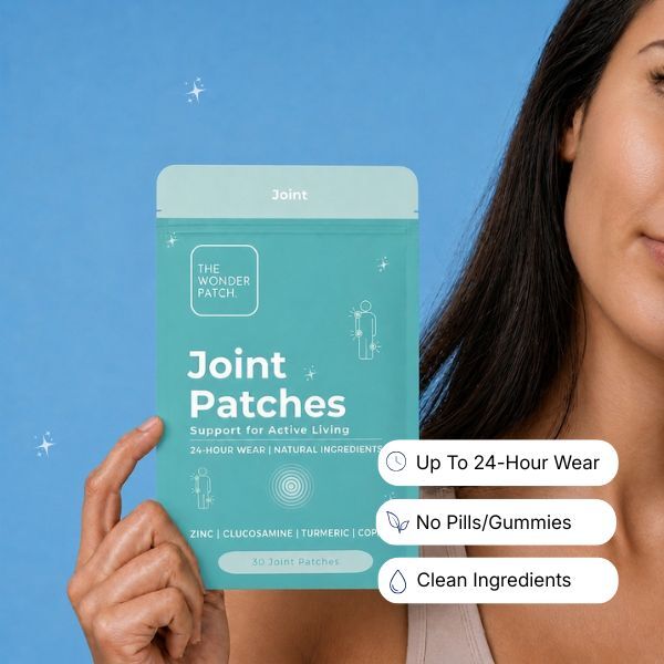 The Wonder Patch 30 clear waterproof joint patches, UK version