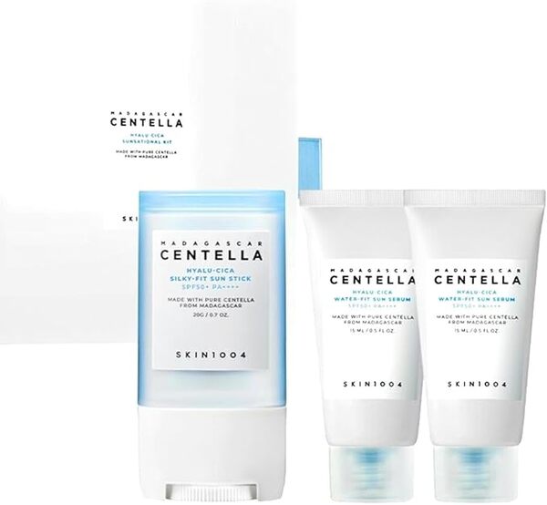 SKIN 1004 Hyalu Cica Sunsational Kit 3pcs (British brand)