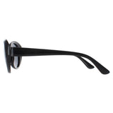 INVU B2022 black grey polarised women sunglasses oval frame, UK version