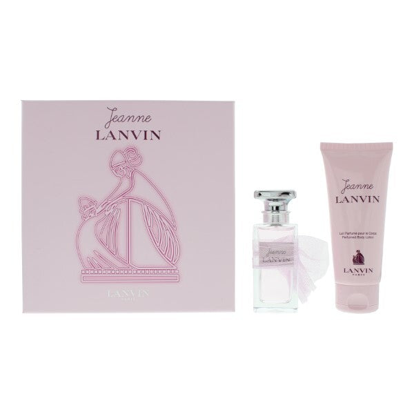 Lanvin Jeanne EDP and body lotion gift set, imported from the UK