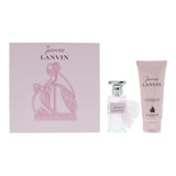 Lanvin Jeanne EDP and body lotion gift set, imported from the UK