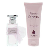 Lanvin Jeanne EDP and body lotion gift set, imported from the UK