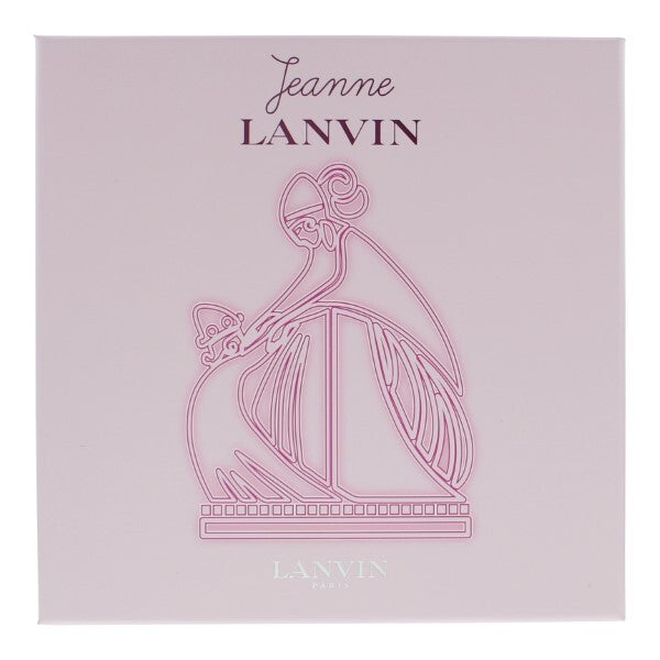 Lanvin Jeanne EDP and body lotion gift set, imported from the UK