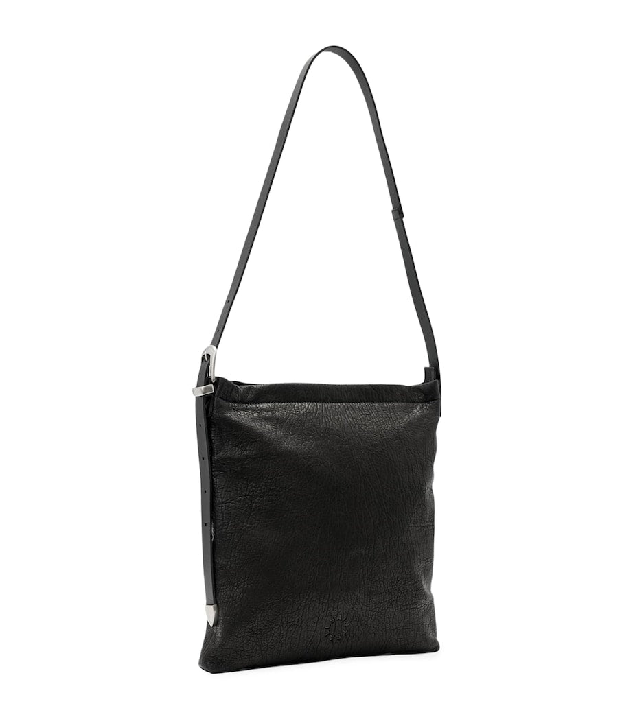 AllSaints Haven cross-body bag in buttery soft leather, UK version