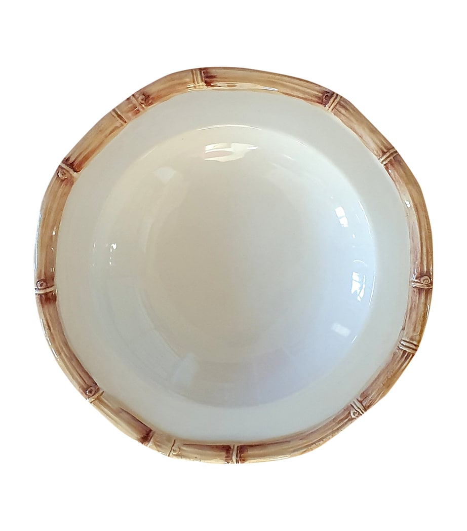 Les Ottomans ceramic bamboo bowl 25cm - British product