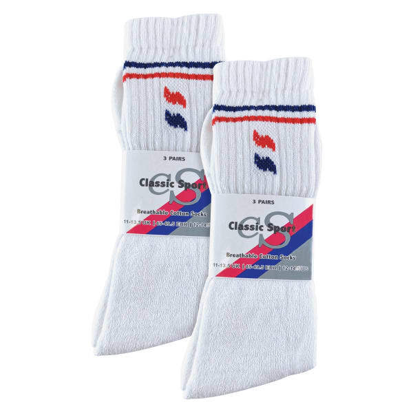 Sock Snob cotton breathable sport socks 6 pairs (British brand)