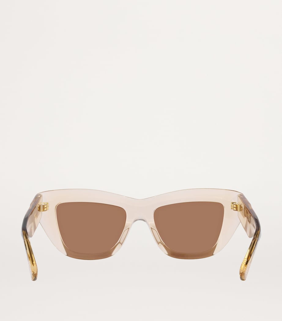 Bottega Veneta acetate frame sunglasses - British product