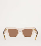 Bottega Veneta acetate frame sunglasses - British product