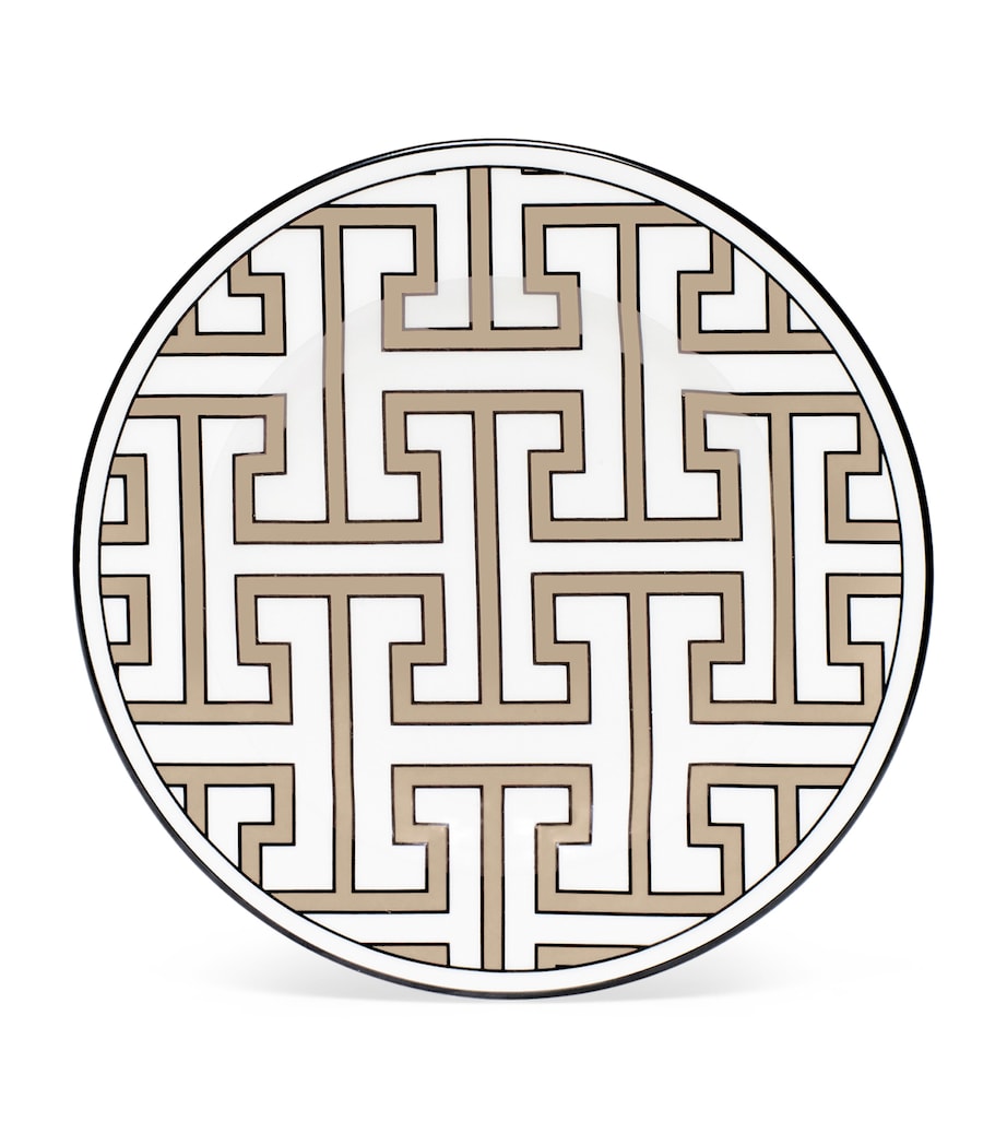 O.W. London Maze pattern tea plate 16.5cm, imported from the UK