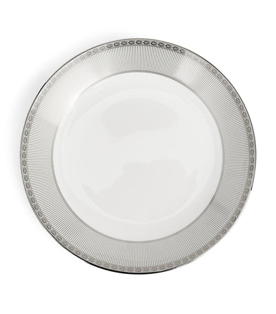 Harrods Wedgwood Silver Tonquin Bone China Deep Plate 22cm- Buy online at McGrocer