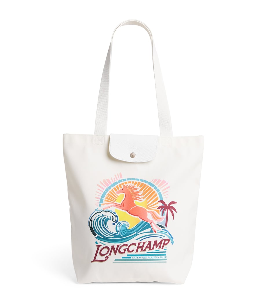 Longchamp Le Pliage canvas tote bag medium (British brand)