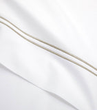 Yves Delorme Organic Cotton Duo Pierre Super King Flat Sheet 270cm x 295cm (British brand)