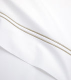 Yves Delorme Organic Cotton Duo Pierre Super King Flat Sheet 270cm x 295cm (British brand)