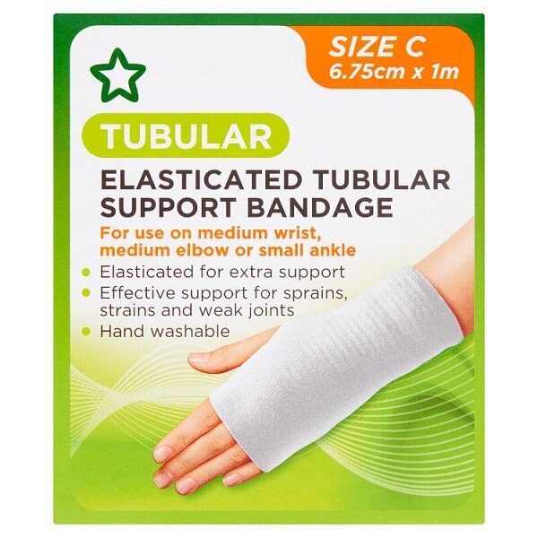 Superdrug Tubular Bandage Size C 6.75cm x 1m GOODS Superdrug   