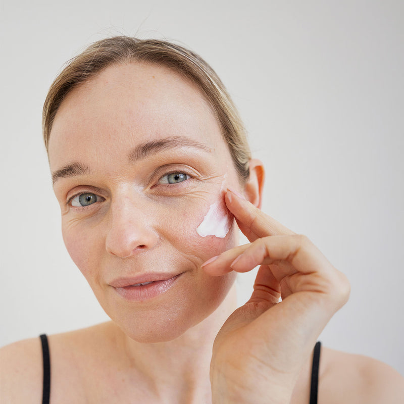 Rejuvenate unscented face cream with hyaluronic acid (British brand)