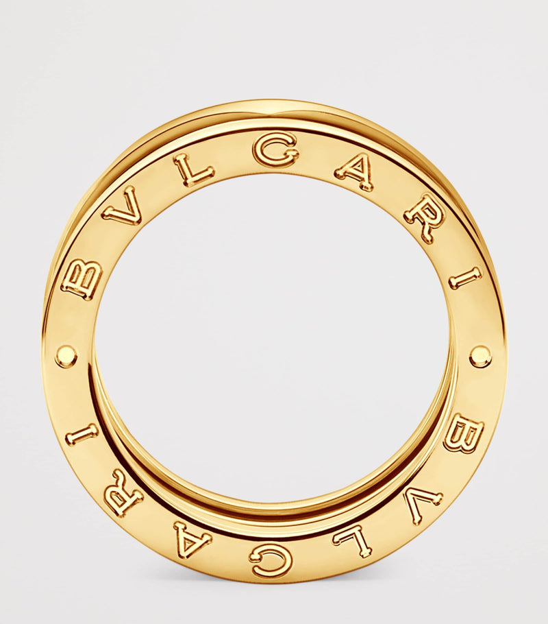 Bvlgari B.zero1 three-band ring 18kt yellow gold - British product