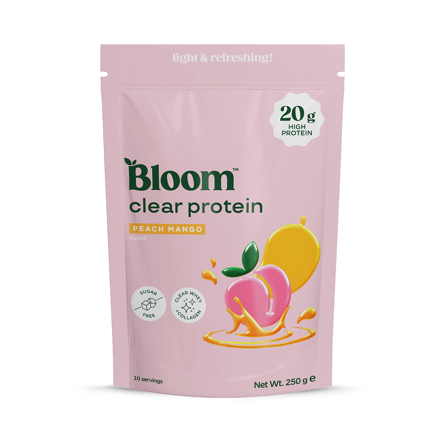 Bloom clear protein Peach Mango 250g - British product