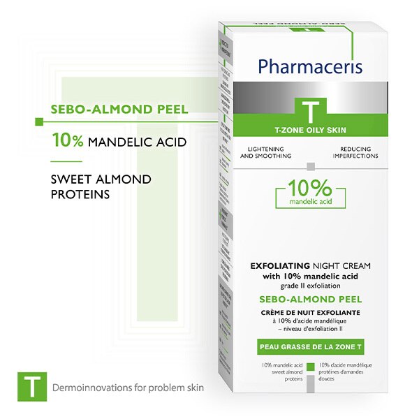 Pharmaceris T Sebo Almond Peel 10% Night Cream GOODS Superdrug   