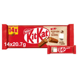 Kit Kat 2 Finger Dark Chocolate Biscuit Bar Multipack x14 289.8g Bigger packs Sainsburys   