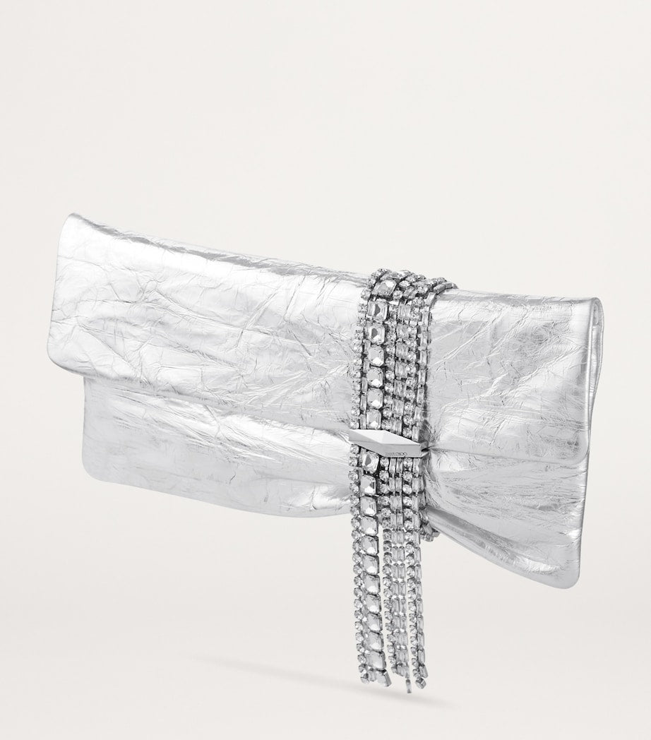 Jimmy Choo Zandra clutch bag with crystal belt - British product