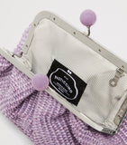 Weekend Max Mara woven Pasticcino clutch bag small, imported from the UK