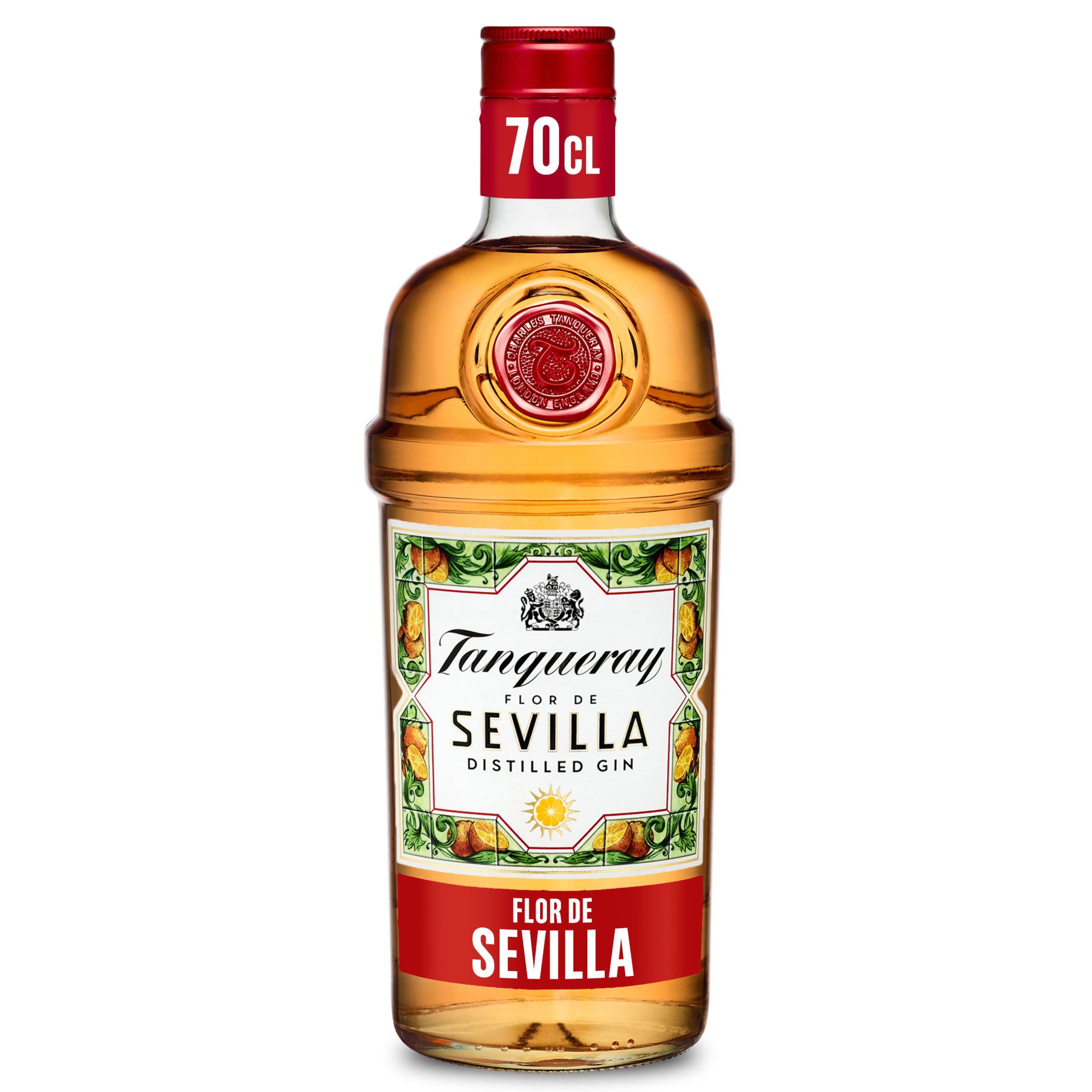 Tanqueray Flor de Sevilla Distilled Orange Flavoured Gin 70cl GOODS Sainsburys   