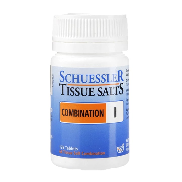 Schuessler Combination I Tissue Salts 125 Tablets Tissue Salts Tablets Holland&Barrett   