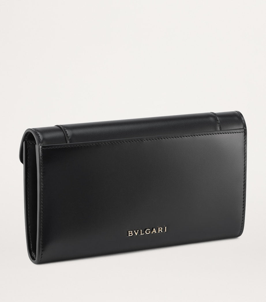 Bvlgari Serpenti Forever wallet calf leather, imported from the UK