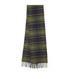 Barbour wool-cashmere tartan scarf 195x30cm, imported from the UK