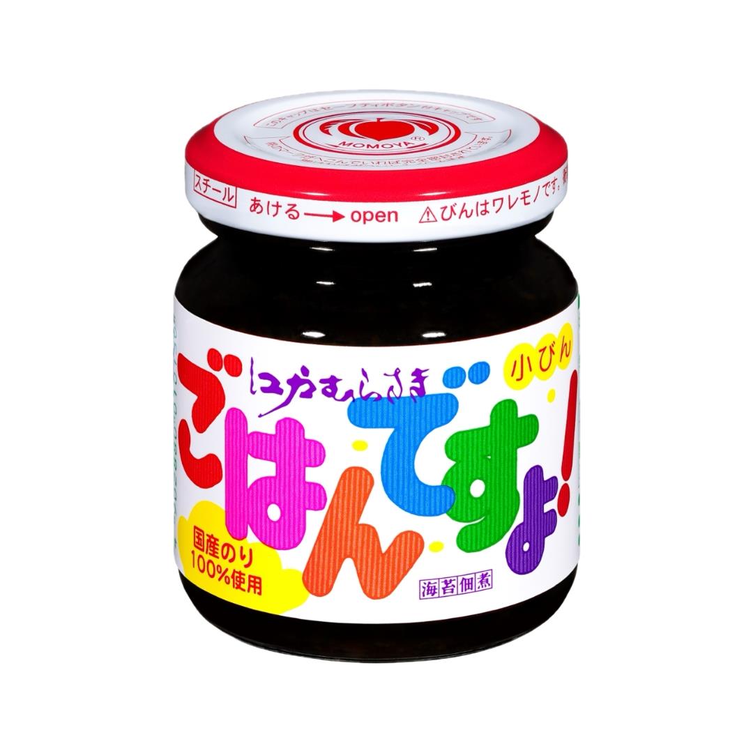 Momoya Gohan Desuyo seasoned seaweed paste, UK version