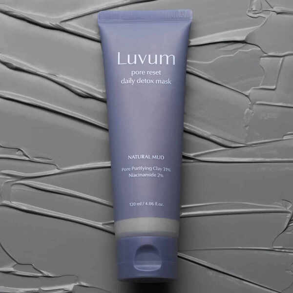 Luvum face mask Pore Reset Daily Detox 120ml, UK version