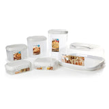 Sistema Bakery Dry Ingredients Storage with Measuring Cup 2.4L Tableware & Kitchen Accessories M&S   