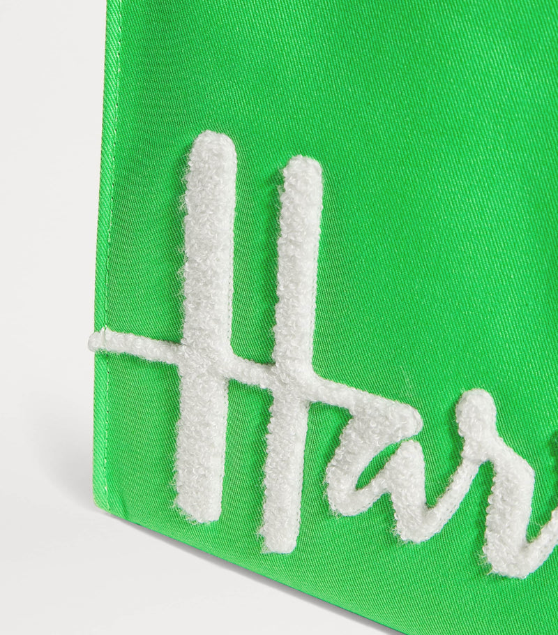 Harrods small cotton logo tote bag (British brand)