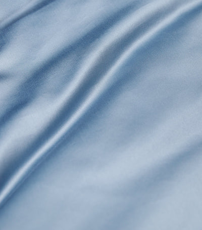 Harrods Square Satin Oxford Pillowcase with Contrasting Reverse, 65cm x 65cm- Buy online at McGrocer