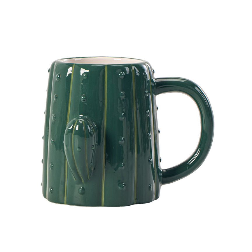 George Home Green Cactus-Shaped Mug GOODS ASDA   