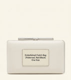 McQueen T-Bar box clutch bag - British product