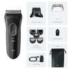 Braun Series 3+ grey electric shaver with trimmer imported from the UK