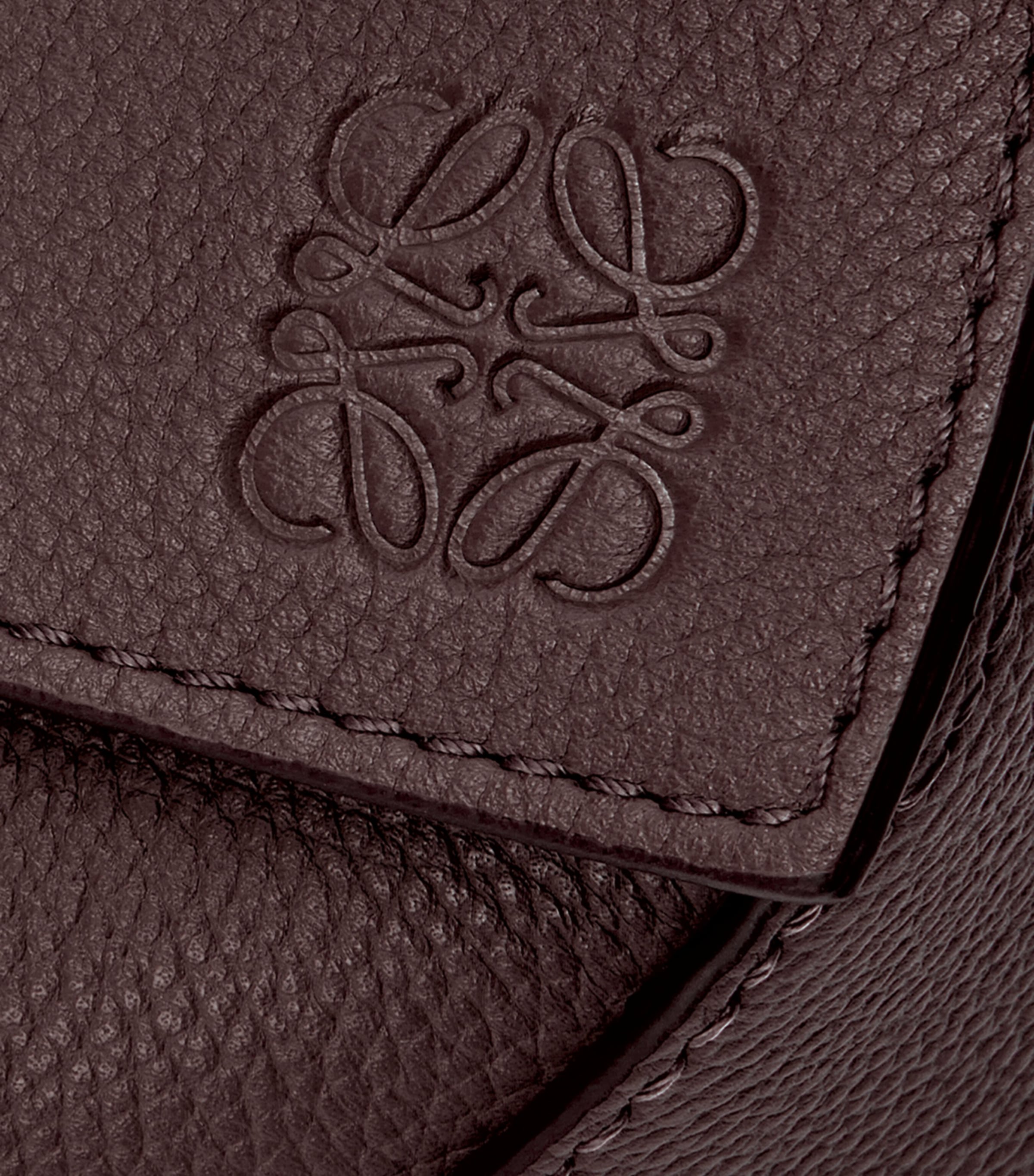 LOEWE small leather Puzzle Edge top-handle bag (British brand)