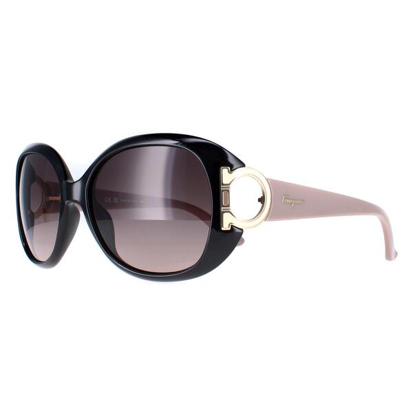 Salvatore Ferragamo SF668 black women sunglasses (British brand)