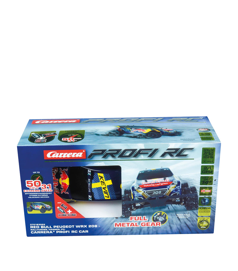Carrera Red Bull Peugeot WRX 208 Rallycross RC car - British product