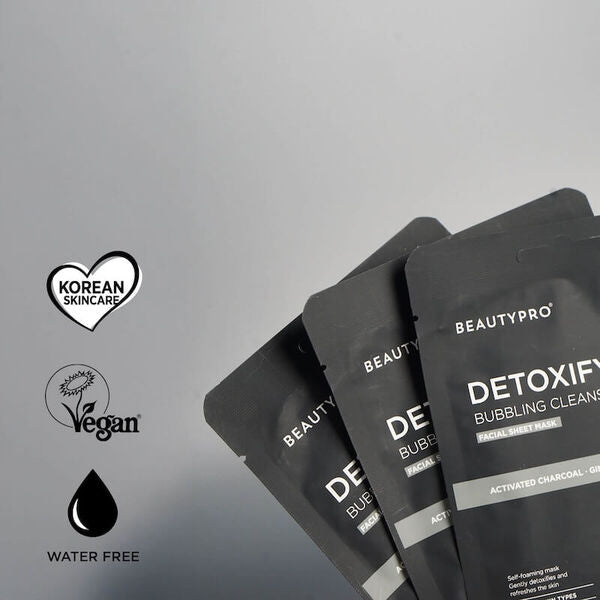 BEAUTYPRO detoxifying sheet mask - British product
